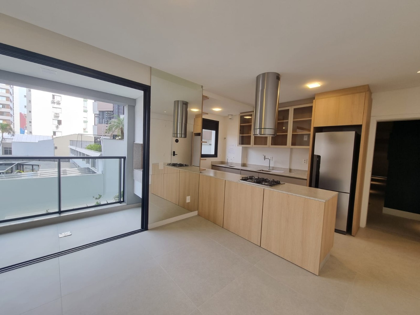 Sala e cozinha